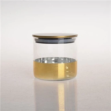 Hermetički zatvoreni stakleni spremnik s poklopcem