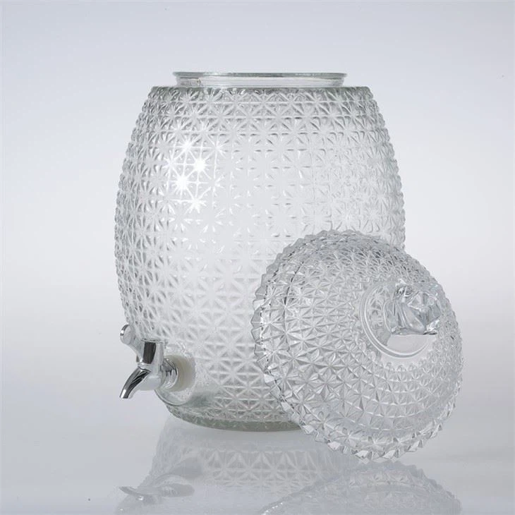Shatterproof Glass Drink Dispenser