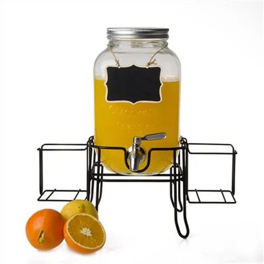 Mason Jar dozator za piće s bazom
