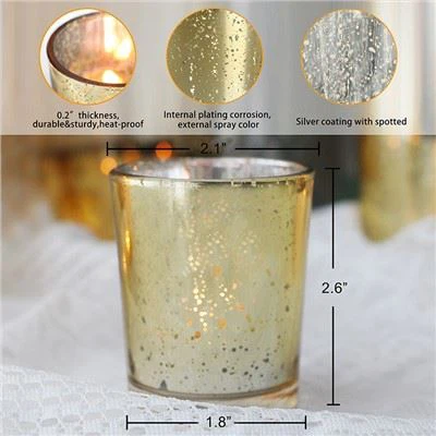 Držač za svijeće Okrugli držač za svijećnjak