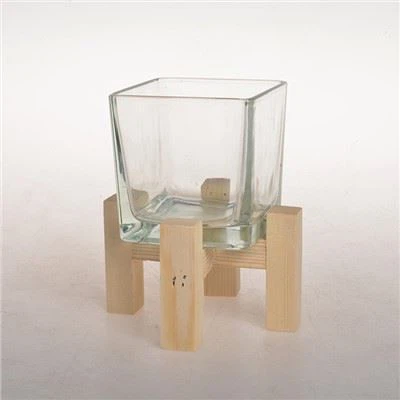 Staklenka za svijeće s donjim nosačem