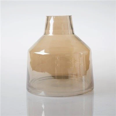 Ručno puhane smeđe staklene vaze