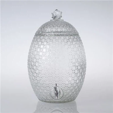 Stakleni dozator za piće u teglicama za čaj