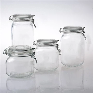 Staklene staklene posude od 5 komada