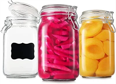 48 oz zidane staklenke širokog otvora