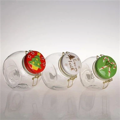 Staklene staklenke za slatkiše na veliko