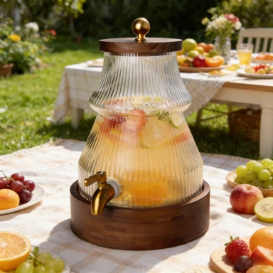 Božićno drvce Stakleni dozator pića